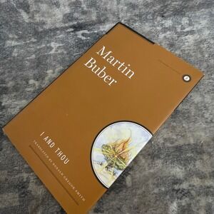 I and Thou Martin Buber Scribner Classics Philosophy Ronald Gregor Smith